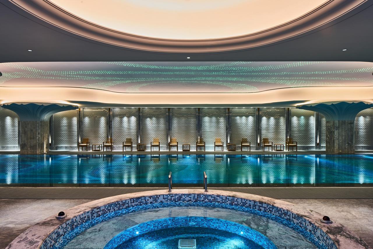 Отель Wanda Vista Qingdao Movie Metropolis Экстерьер фото