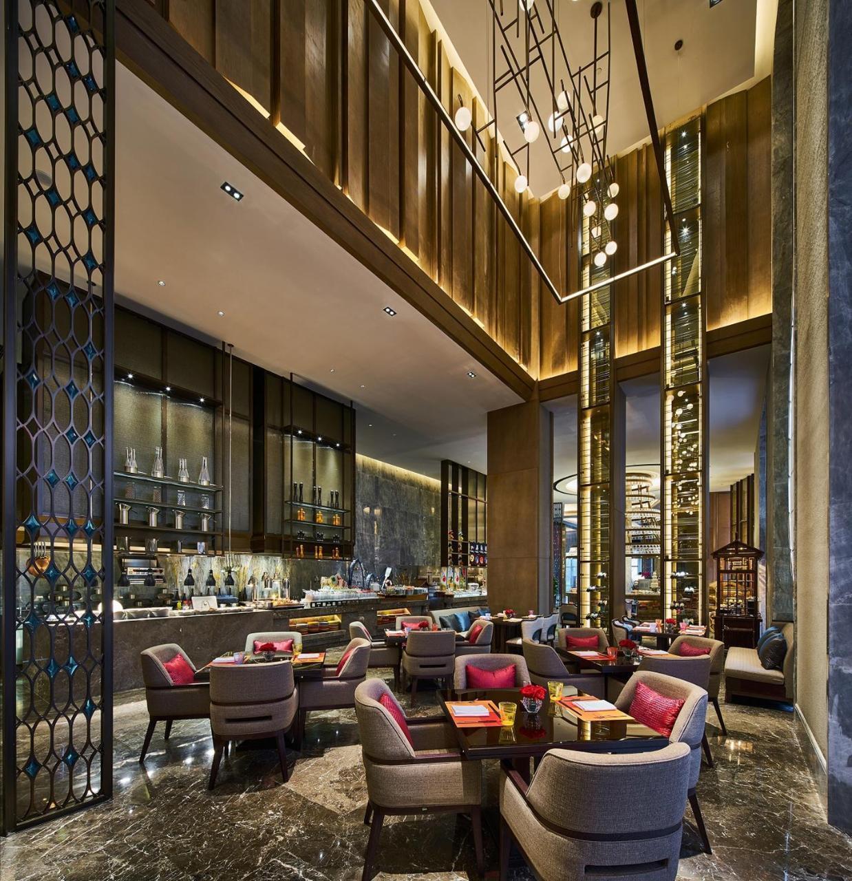 Отель Wanda Vista Qingdao Movie Metropolis Экстерьер фото