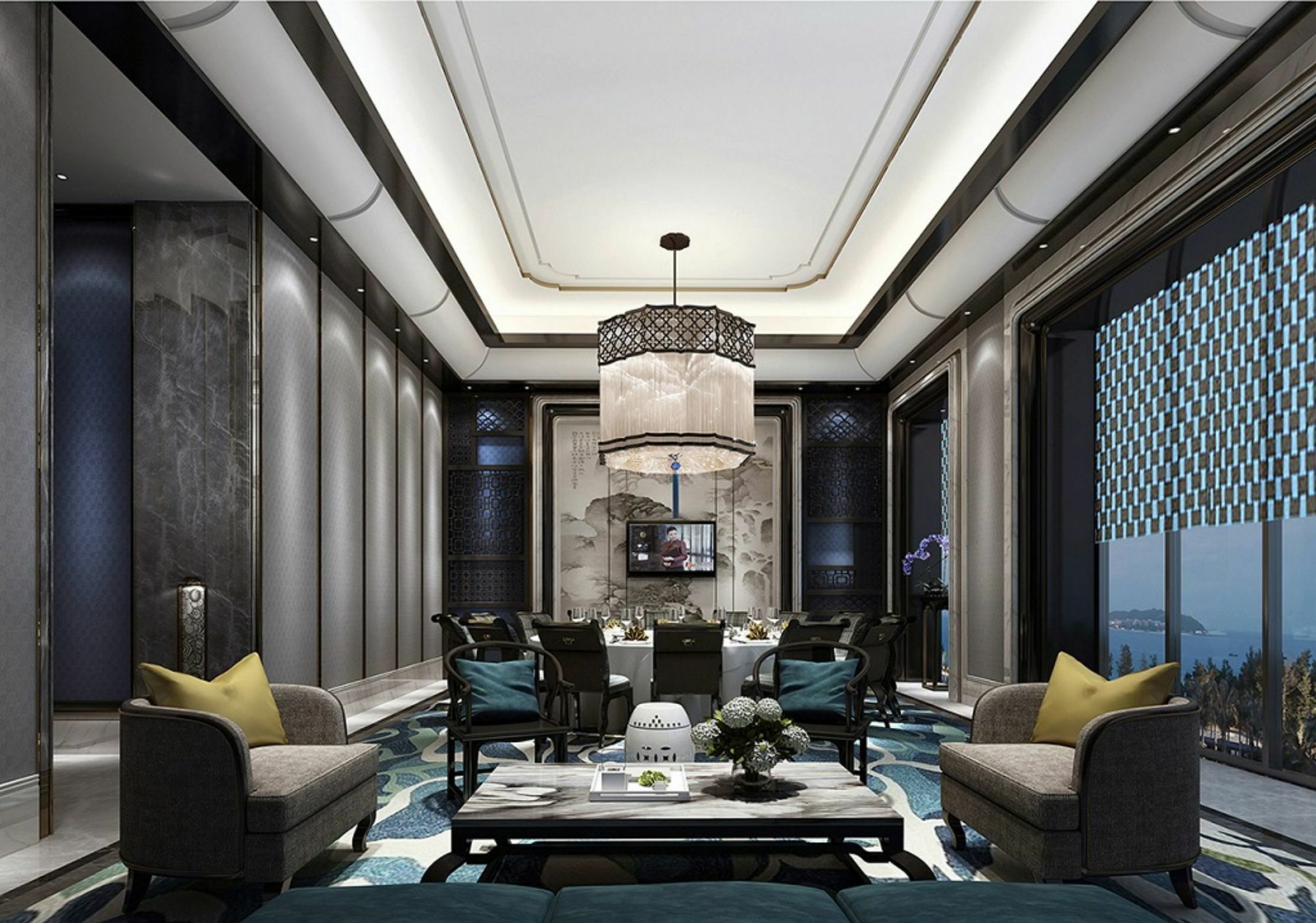Отель Wanda Vista Qingdao Movie Metropolis Экстерьер фото